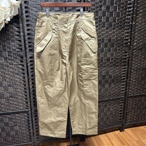 Brunello Cucinelli Cargo Wide Legged Dress Pants Size 6